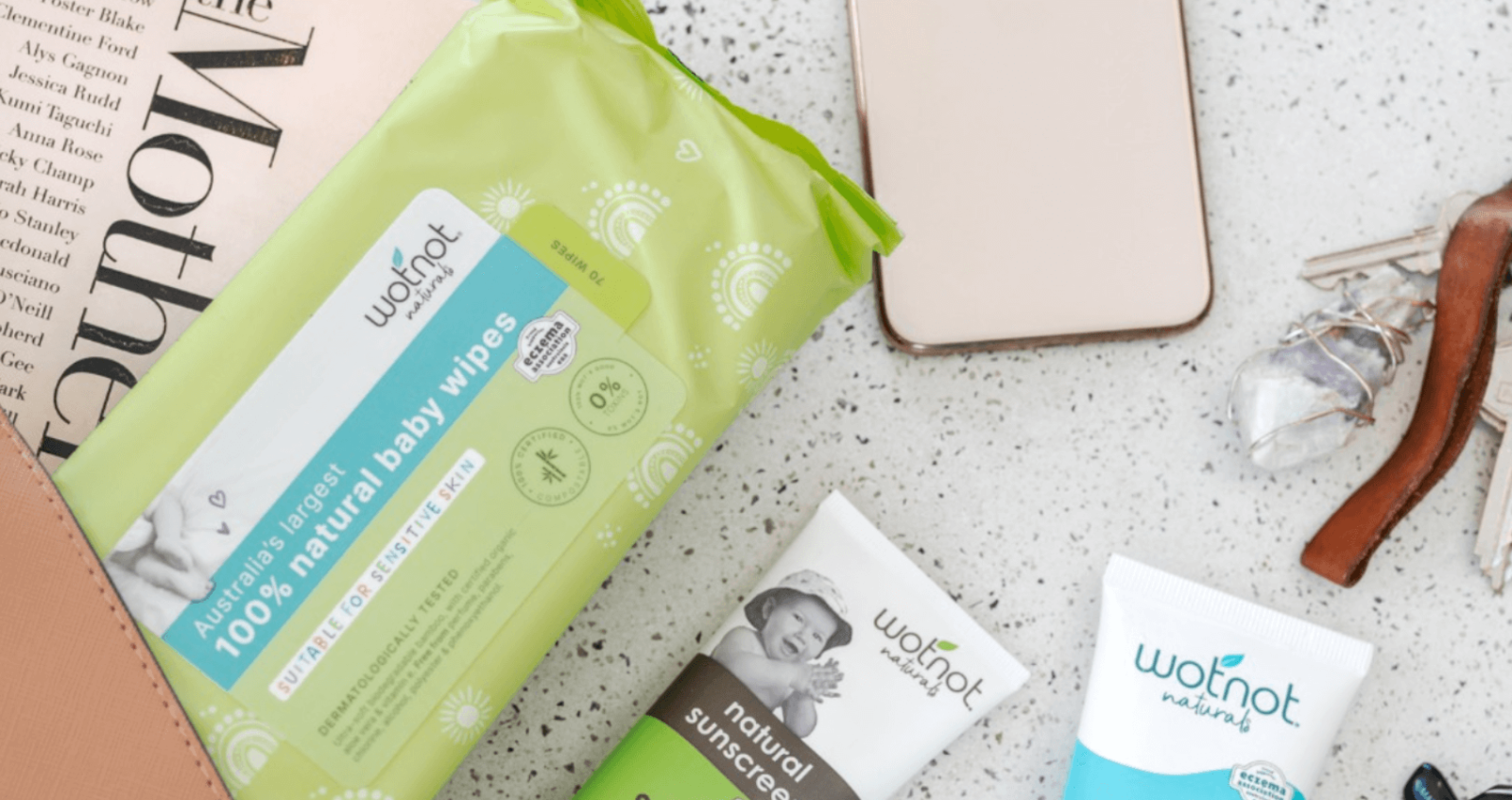Wotnot Biodegradable Baby Wipes
