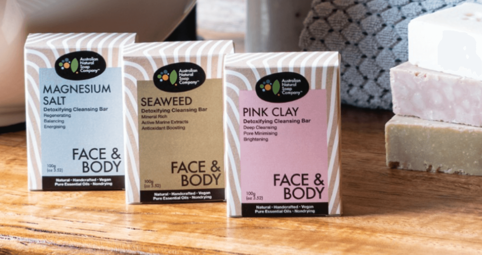 The Australian Natural Soap Company Face Soaps