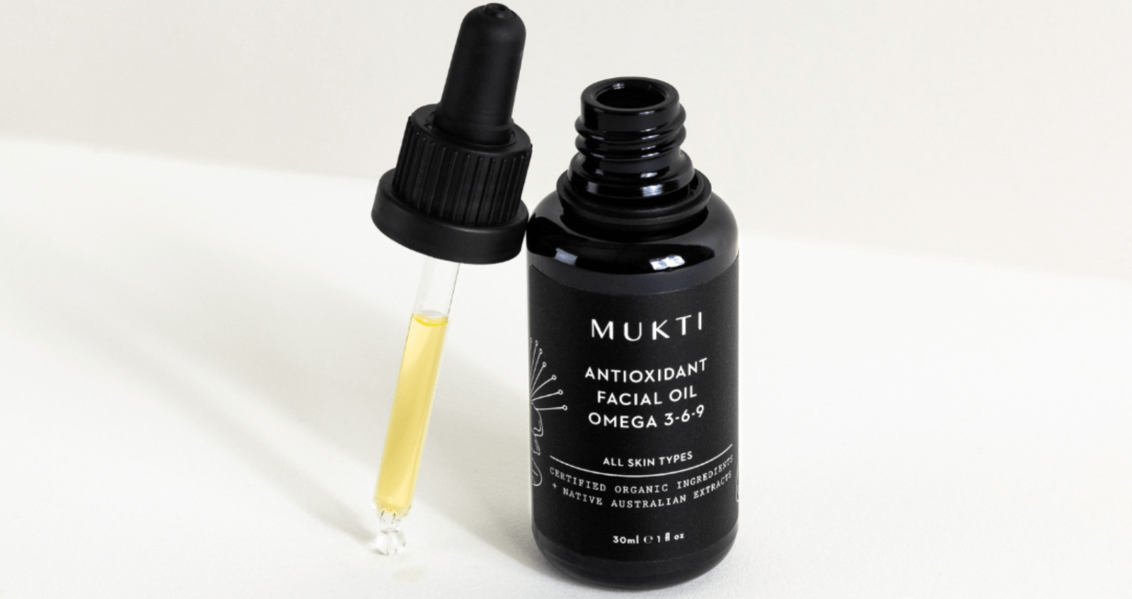 Mukti Organics Antioxidant Facial Oil Omega 3-6-9