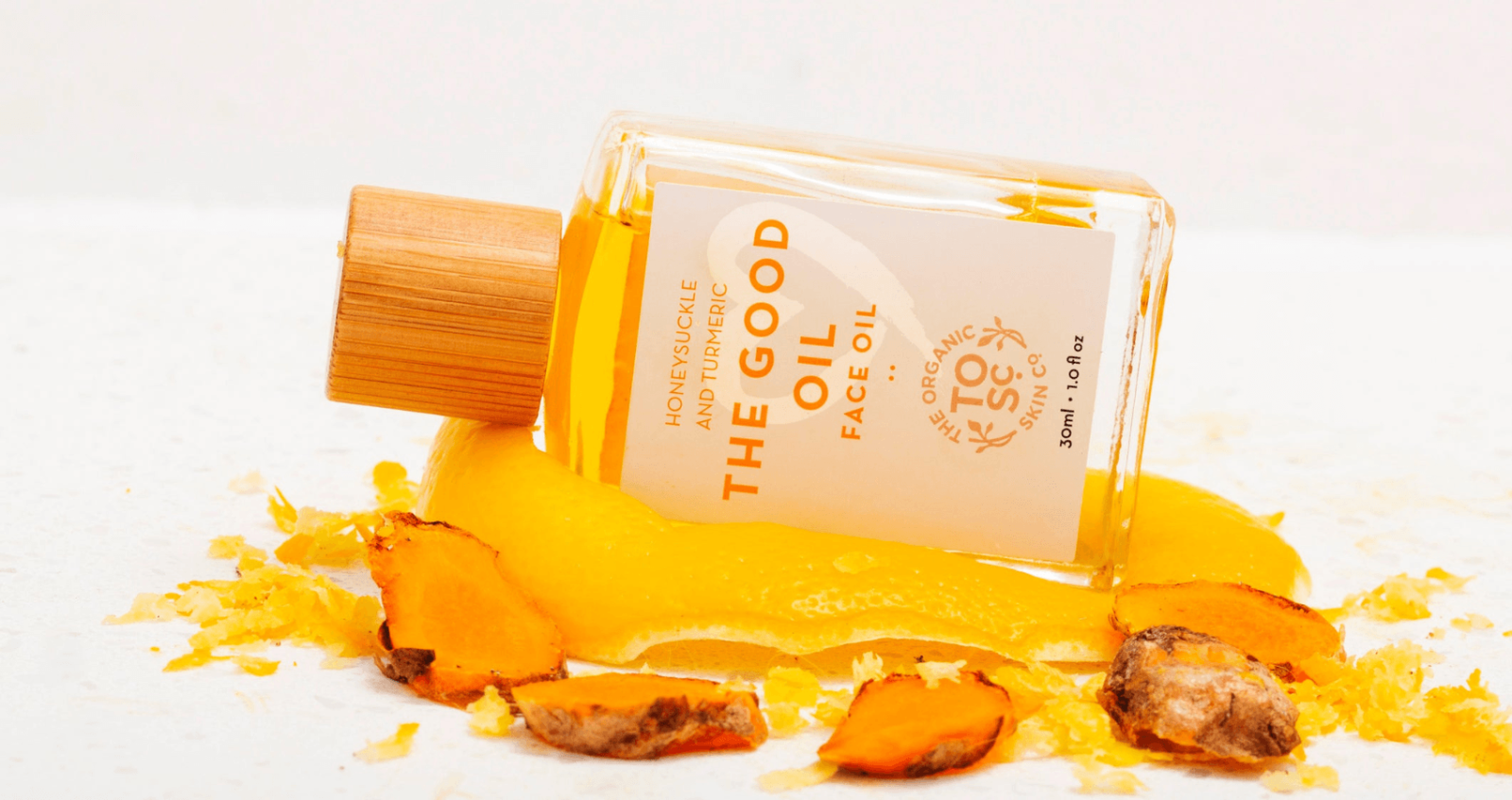 The Organic Skin Co The Good Oil Face Oil With Honeysuckle & Turmeric