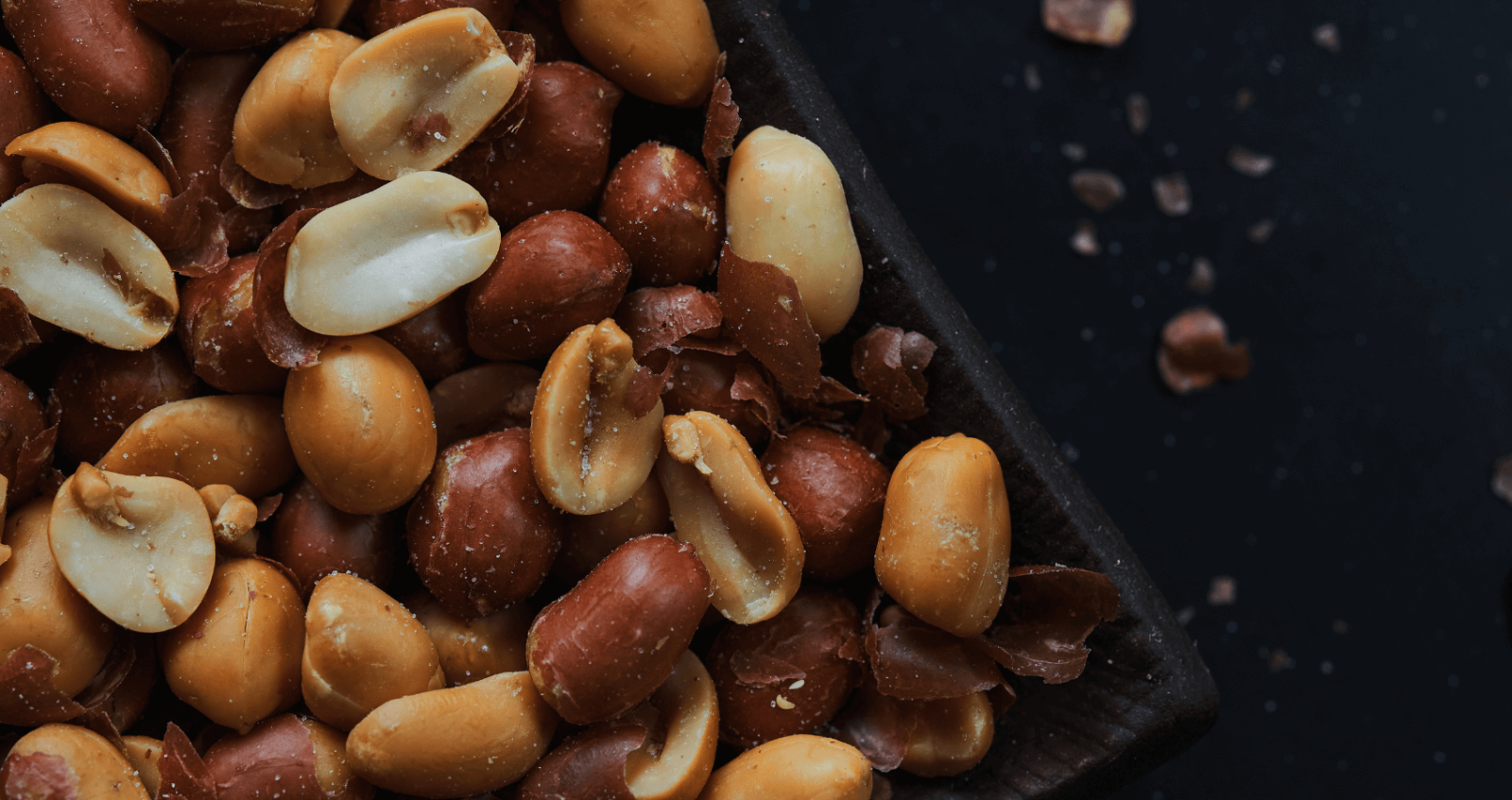 Roasted peanuts