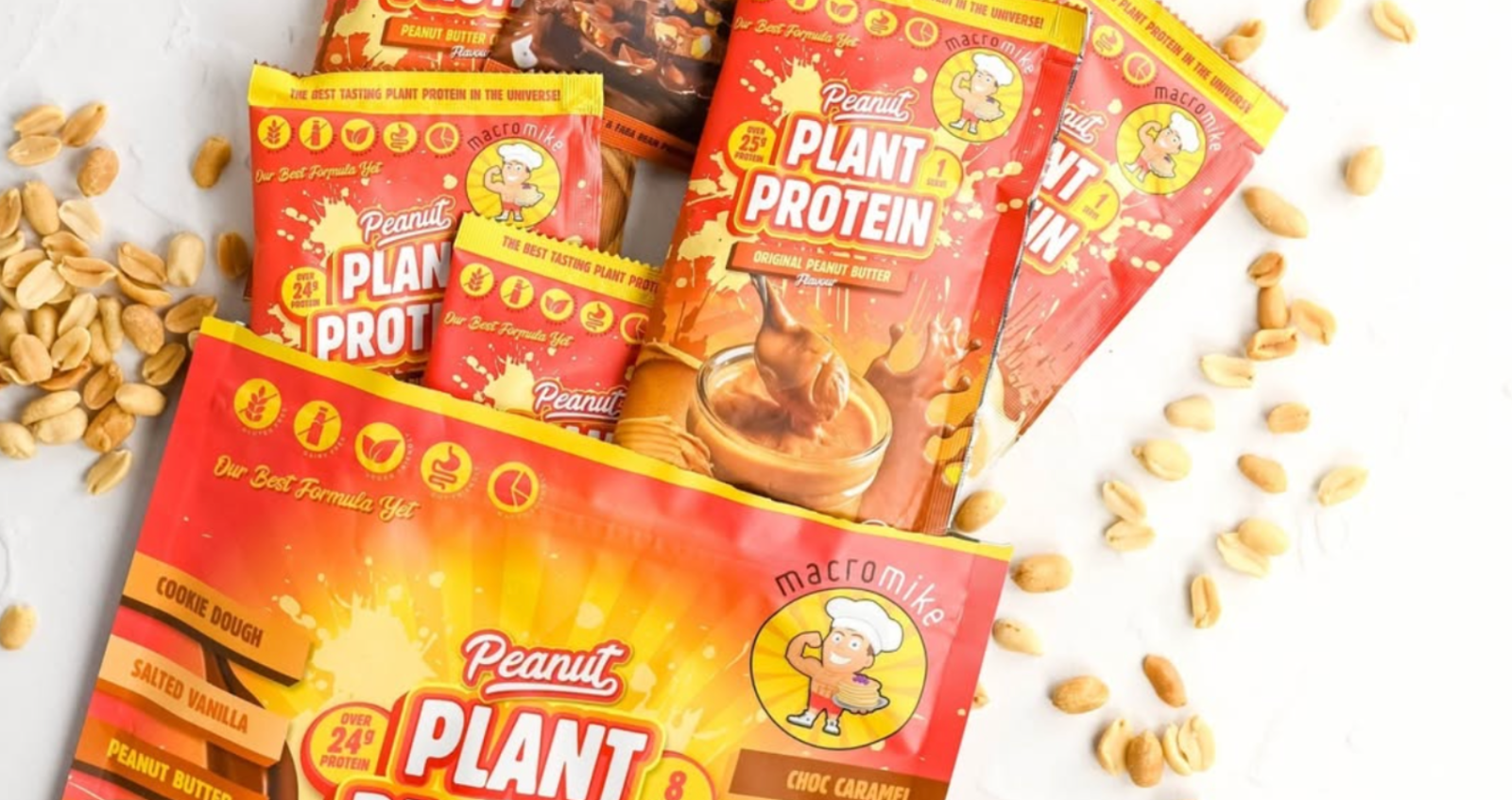 Macro Mike Plant Protein sample Pack