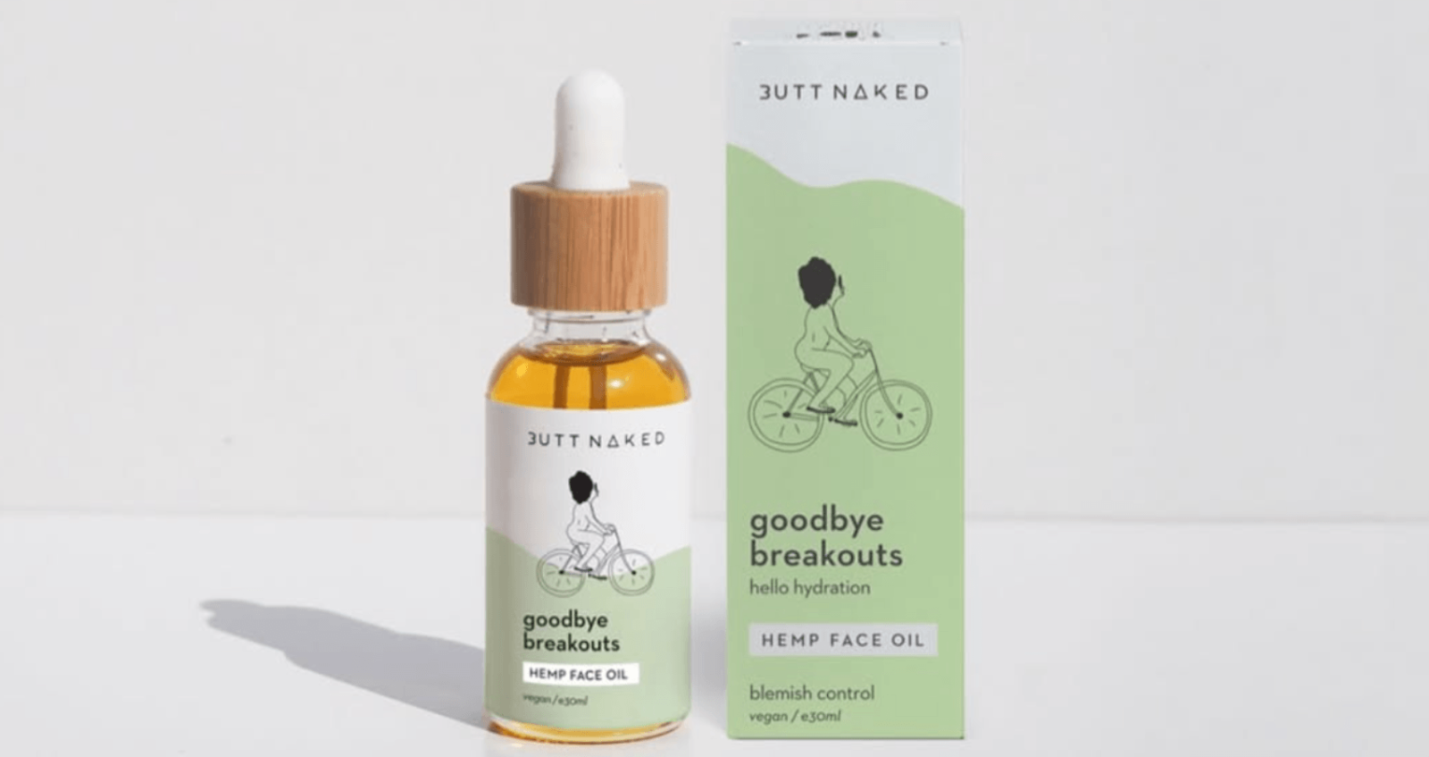 Butt Naked Hemp Blemish Face Oil Serum