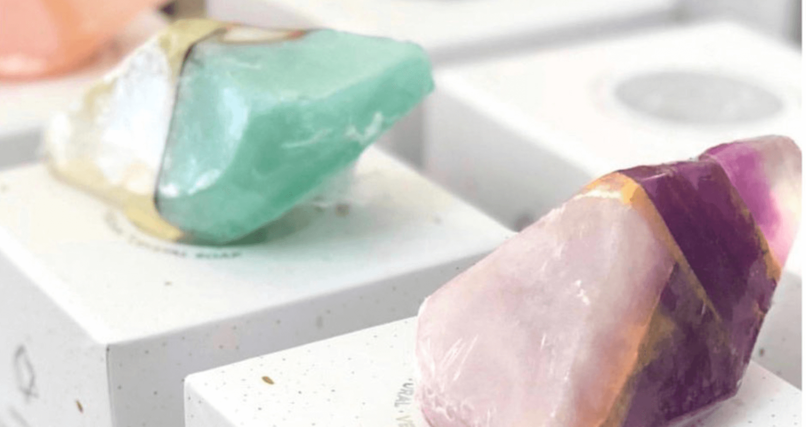 Summer Salt Body Crystal Soaps
