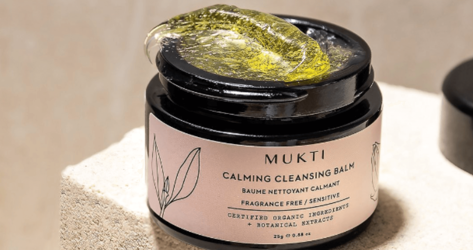 Mukti Organics Gentle Melt Cleansing Balm
