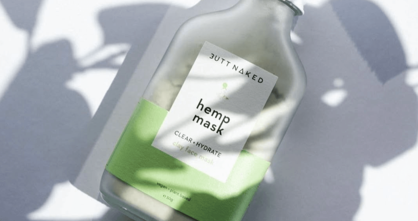 Butt Naked Hemp Clay Face Mask