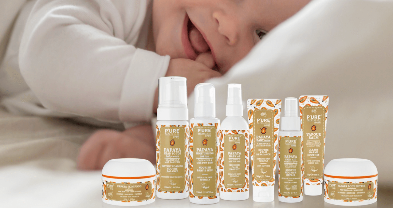 Pure Papayacare Baby Skin Care