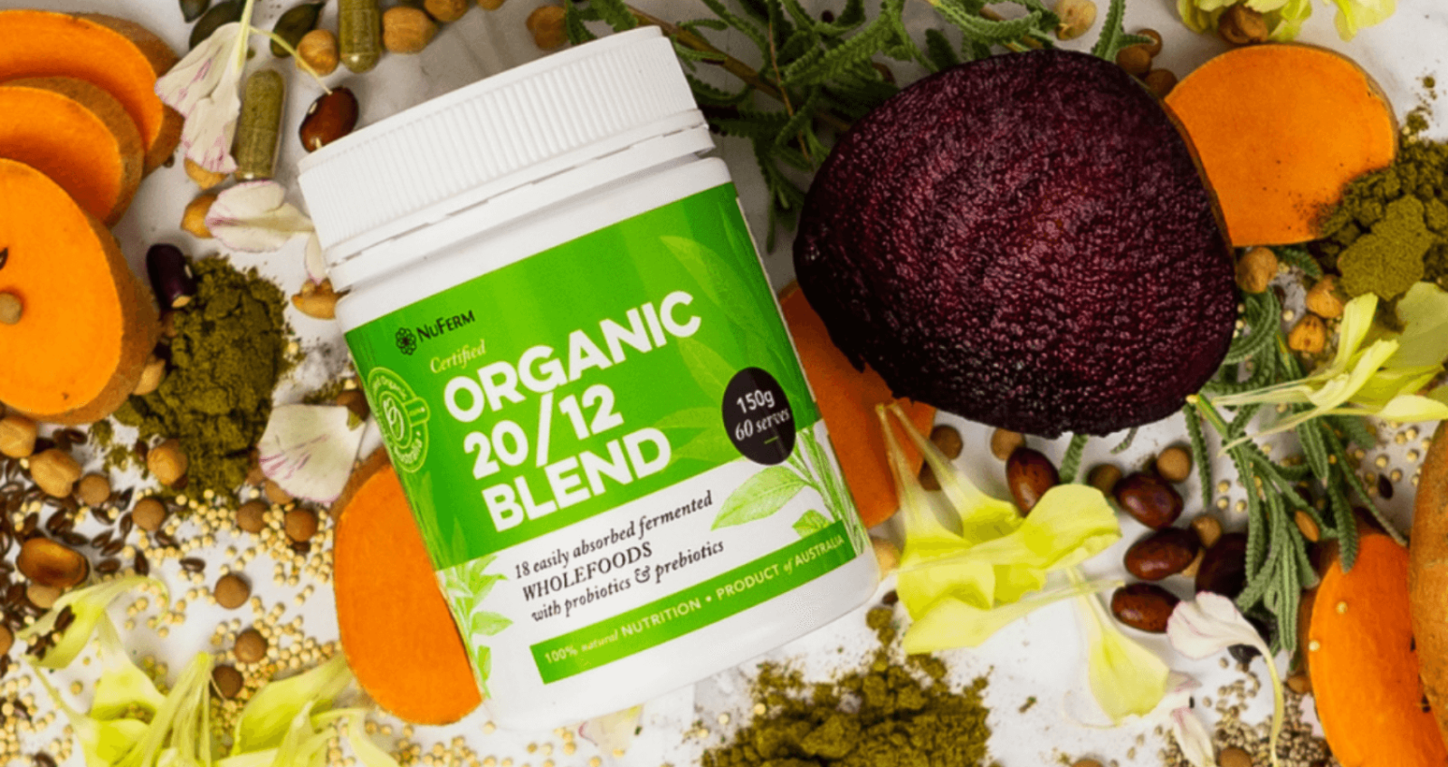 Certified Organic Probiotic Powder