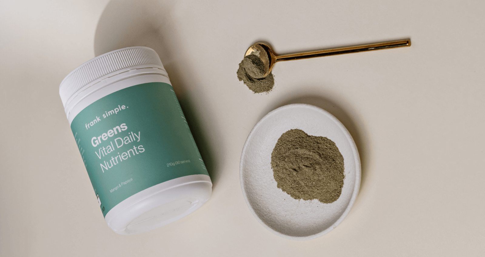 Frank Simple Greens Powder