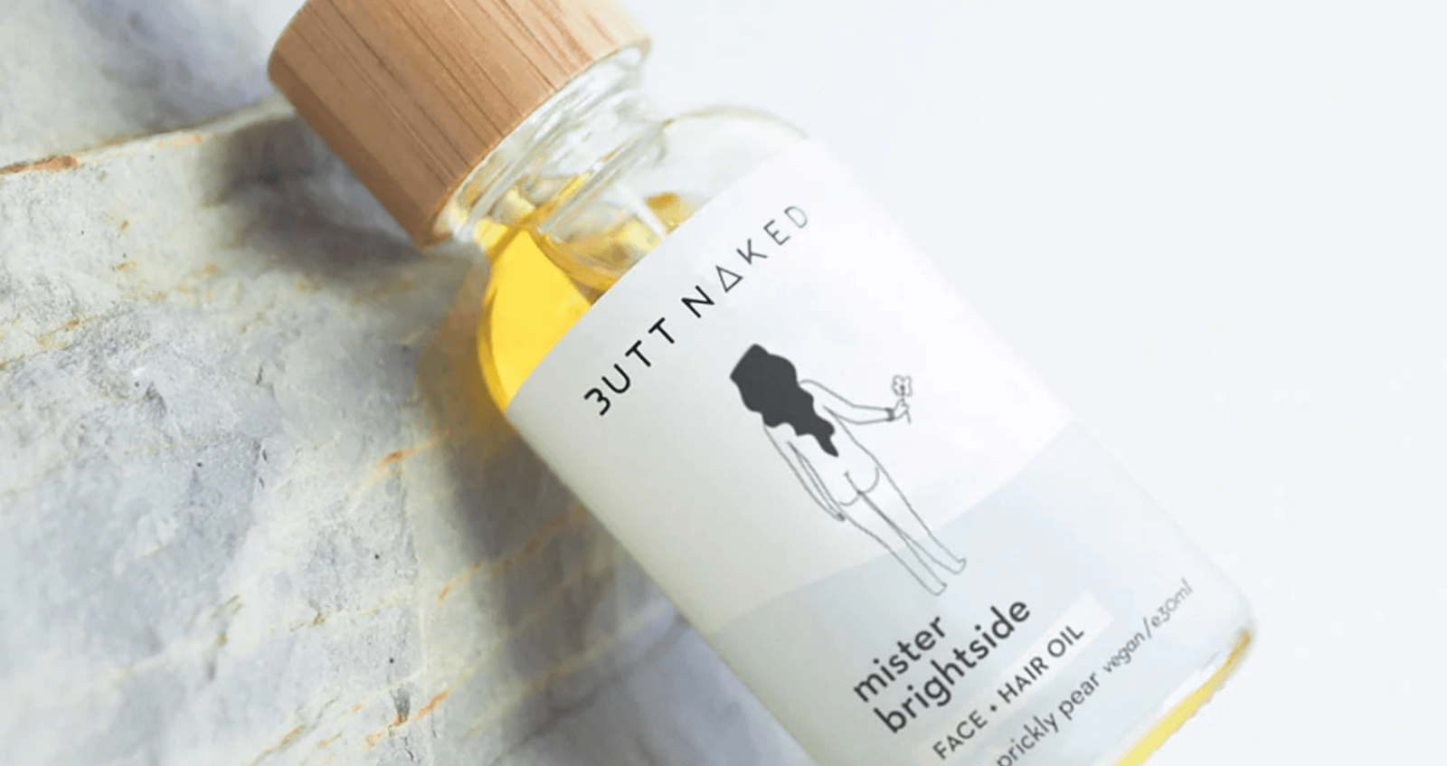 Butt Naked Mister Brightside Face & Hair Oil
