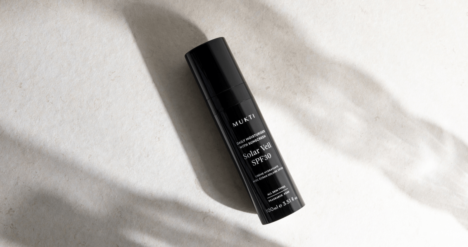 Mukti Organics Daily Moisturiser with Sunscreen Solar Veil SPF30