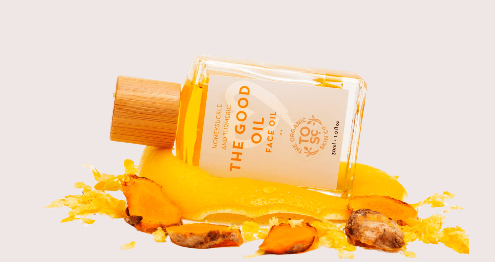 The Organic Skin Co The Good Oil Face Oil With Honeysuckle & Turmeric