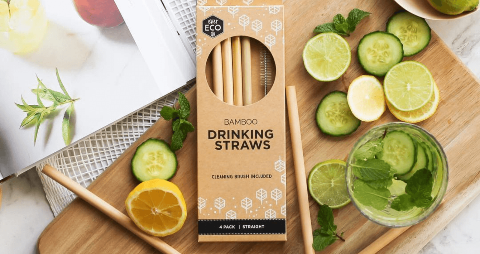 Ever Eco Bamboo Straws