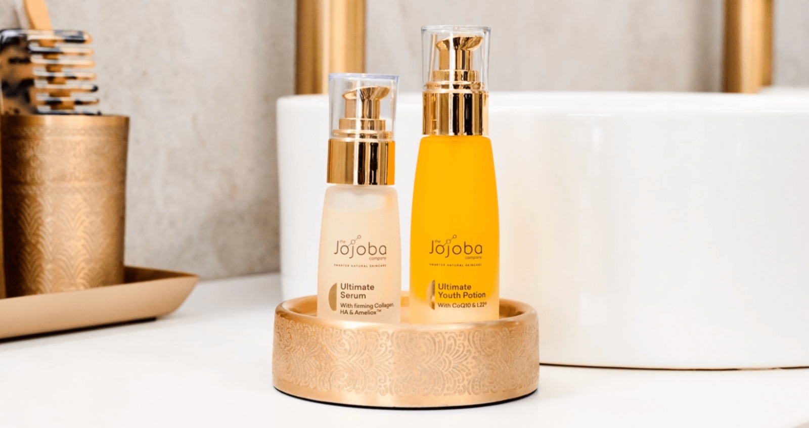 The Jojoba Company Ultimate Serum and Ultimate Youth Potion