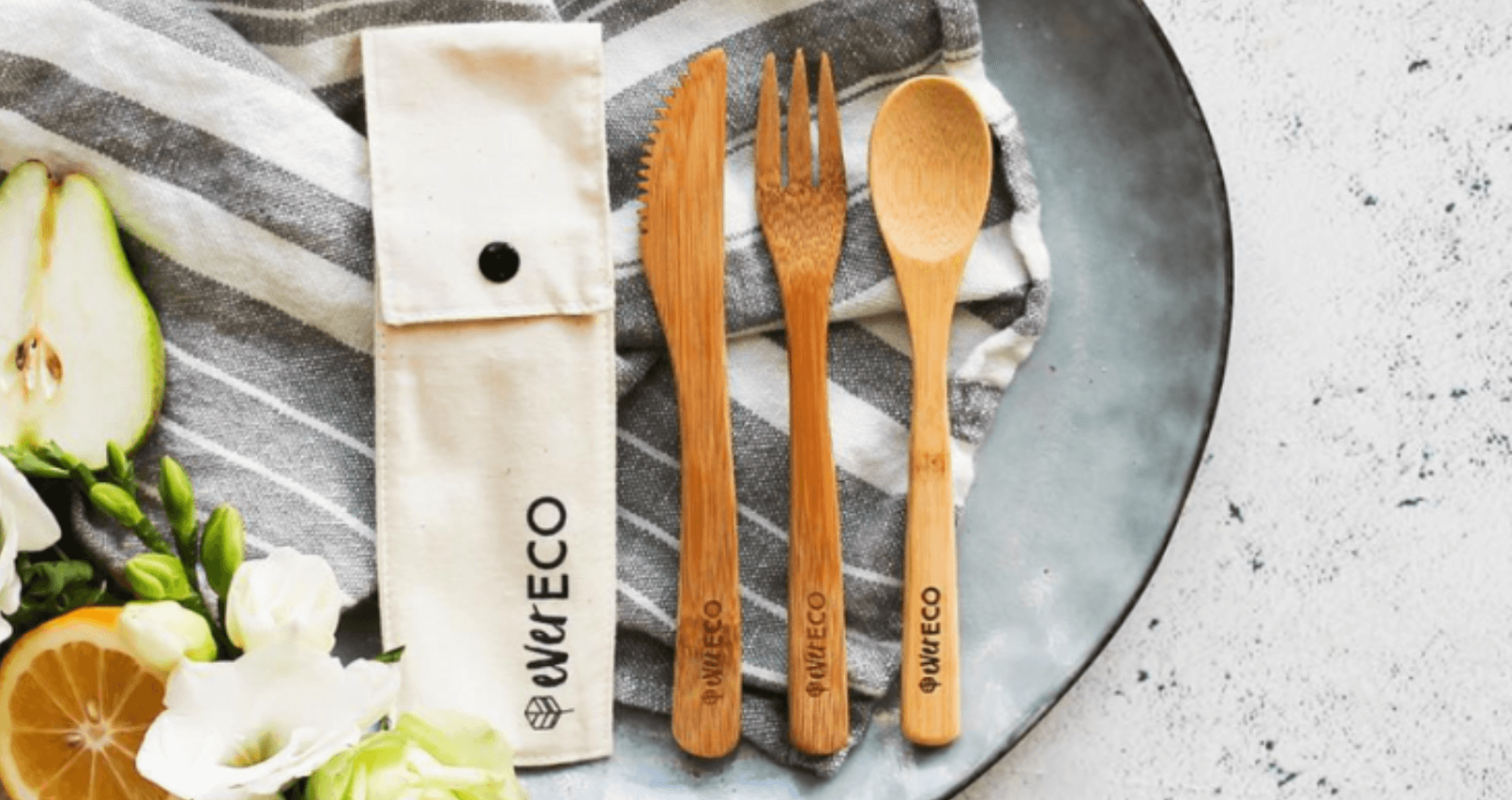 Ever Eco Bamboo Cutlery Set
