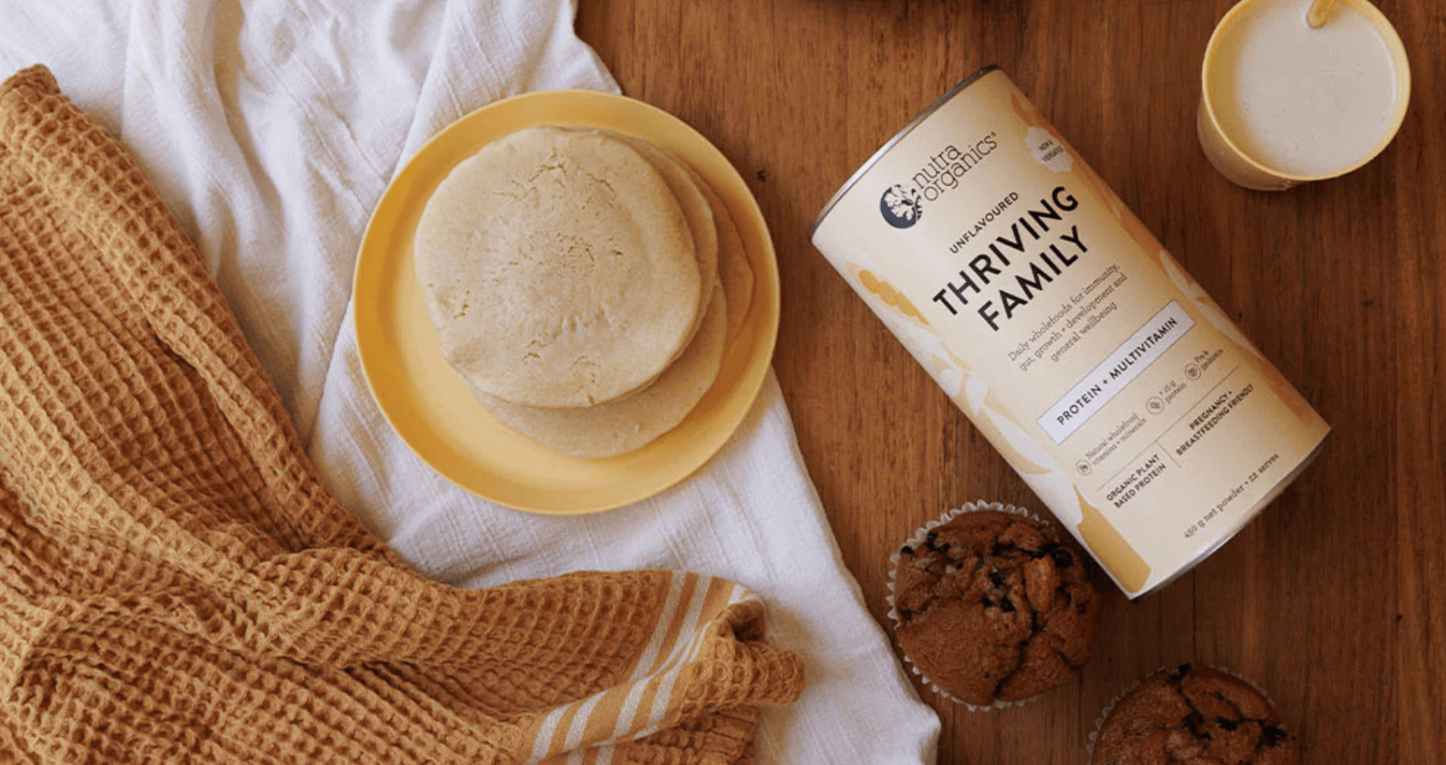 Nutra Organics Thriving Family Proteinand Multivitamin