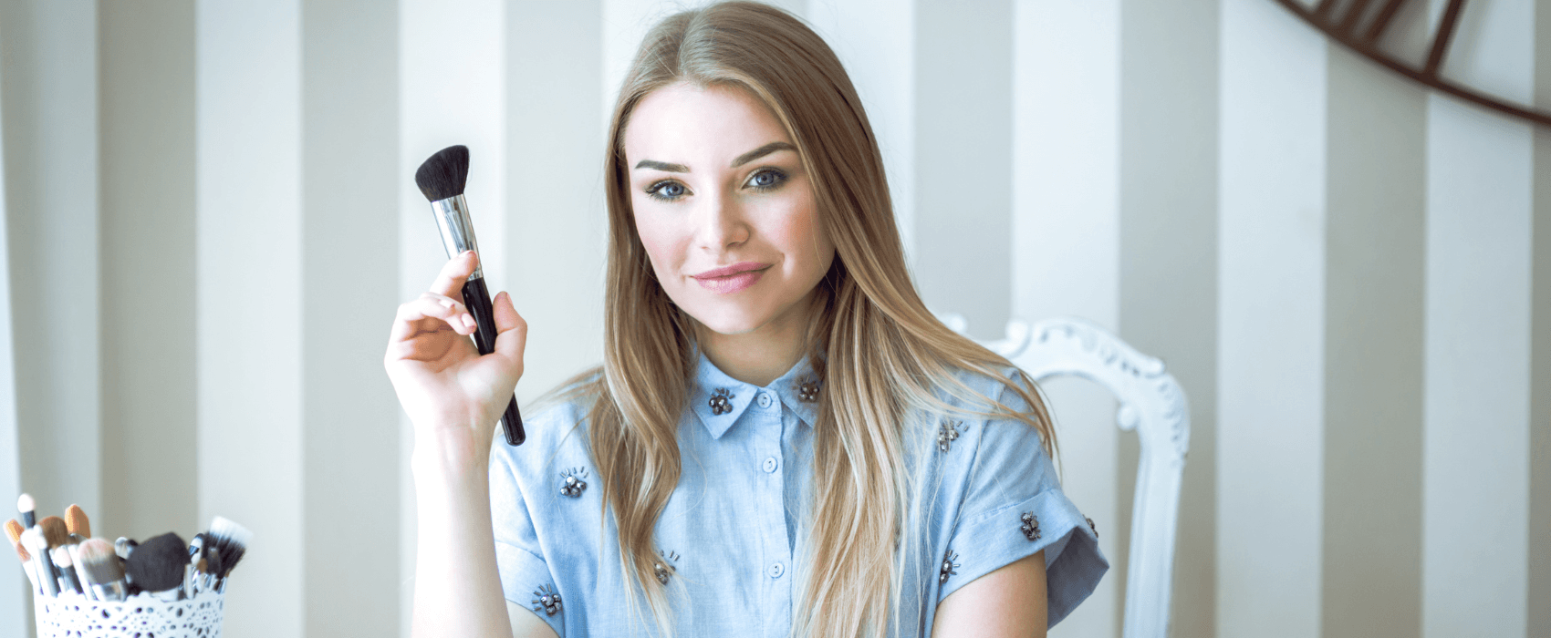 5-Minute natural makeup routine for school drop-of