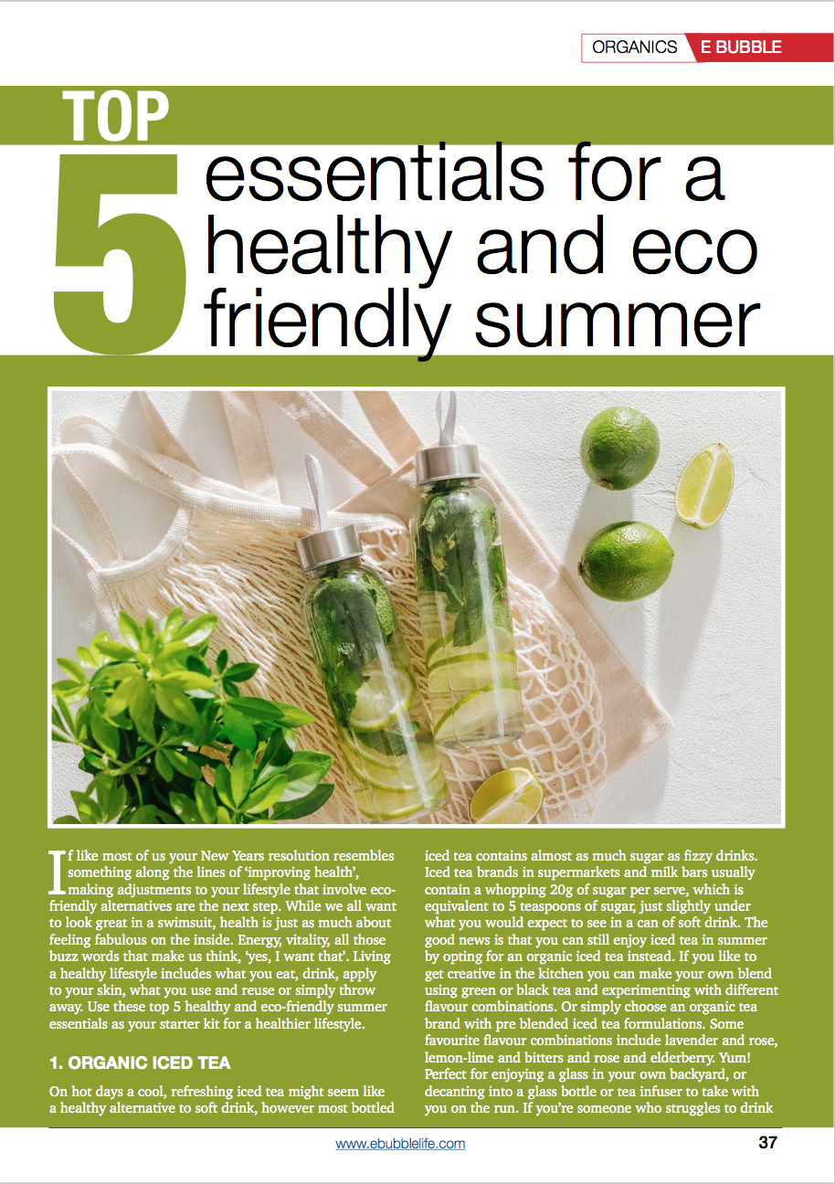 5 Essentials For Eco Friendly Summer - Page 1