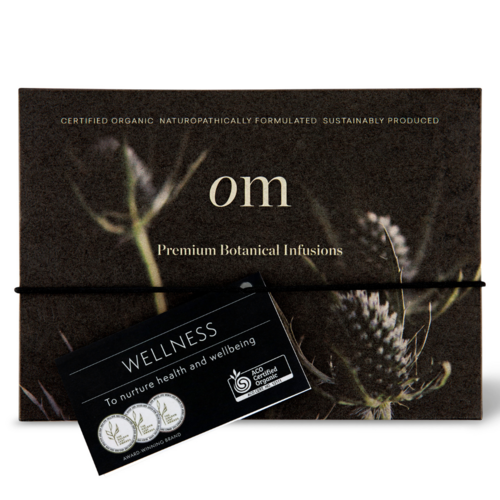 Certified Organic Wellness Tea Gift Box With Tea Infuser