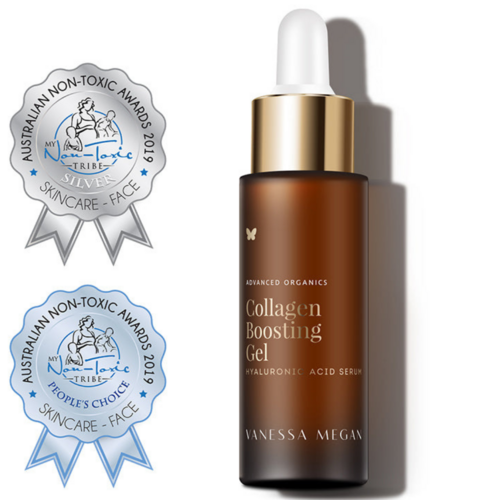 Vegan Collagen Boosting Gel & Hyaluronic Acid Serum (30 ml)