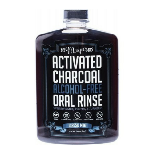 Activated Charcoal Oral Rinse Classic Mint (420 ml)