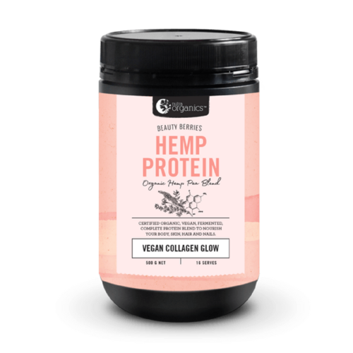 Nutra Organics Vegan Hemp Protein Beauty Berries_500 G