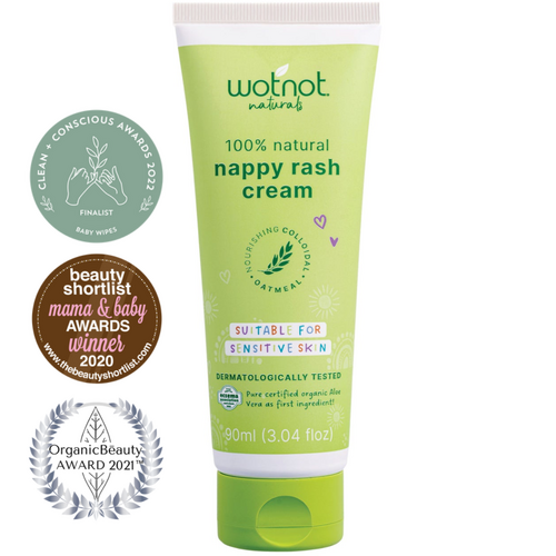 100% Natural Nappy Rash Cream & Baby Balm (90 ml)