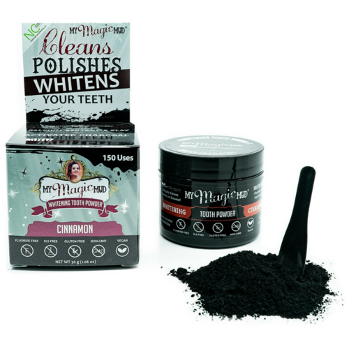 Activated Charcoal Whitening Tooth Powder Cinnamon (30 g)