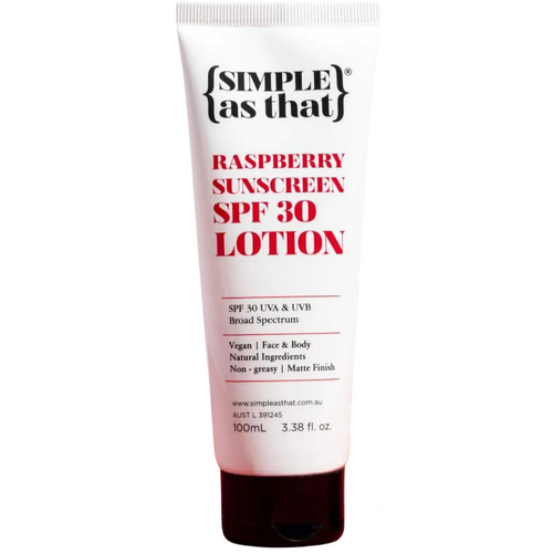 Natural & Vegan Sunscreen Lotion SPF30 UVA & UVB (100 ml)