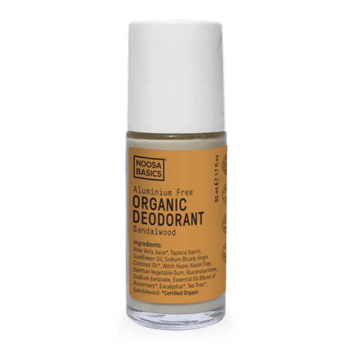 Aluminium Free Natural Roll On Deodorant Sandalwood (50 ml)