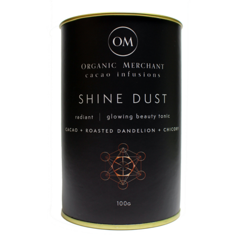 Organic Merchant Shine Dust With Cacao, Roasted Dandelion and Chicory (100 g)