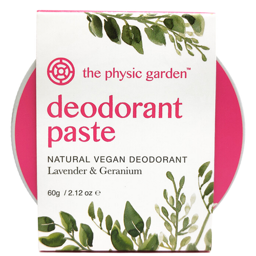 Natural Vegan Deodorant Paste Lavender & Geranium (60 g)