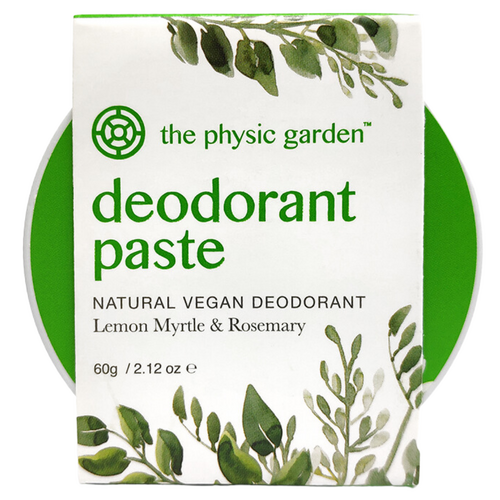 Natural Vegan Deodorant Paste Lemon Myrtle & Rosemary (60 g)