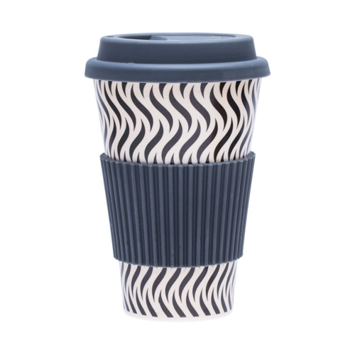 Eco Friendly Bamboo Travel Cup Wave (430 ml)