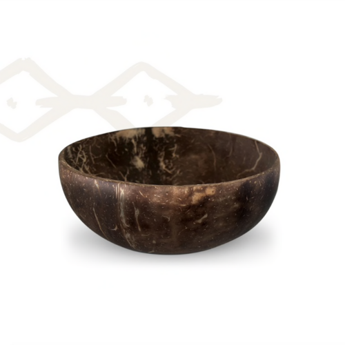Hand Made & Fair Trade Coconut Bowl Polished (Approx 600 ml)