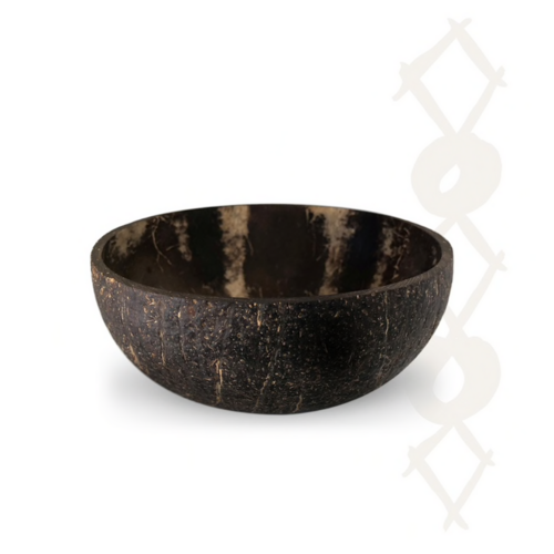 Hand Made & Fair Trade Coconut Bowl Natural (Approx 600 ml)