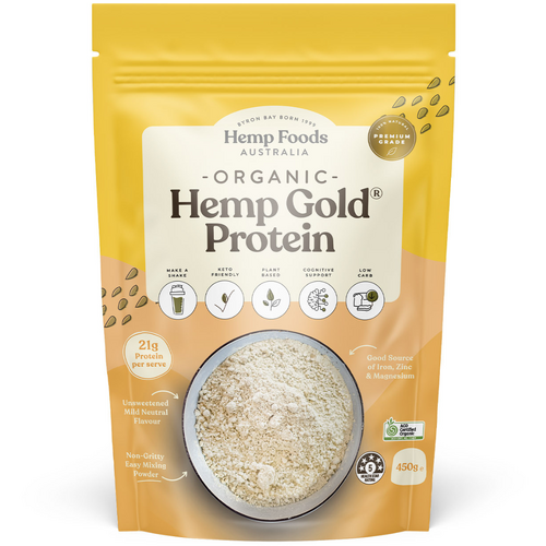 Hemp Foods Australia Organic Hemp Protein (450 g)