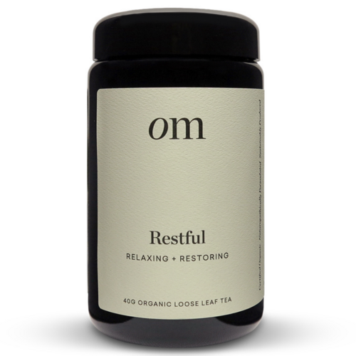 Organic Merchant Certified Organic Restful Tea Glass Jar (40 g)