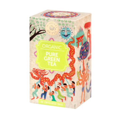 Certified Organic Pure Green Tea (20 Bags)