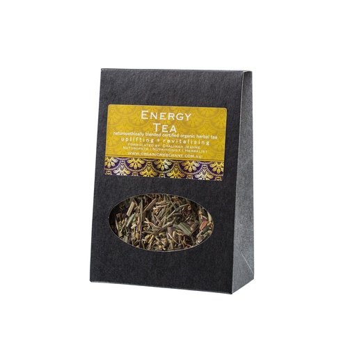 Organic Merchant Certified Organic Energy Tea_SACHET BOX