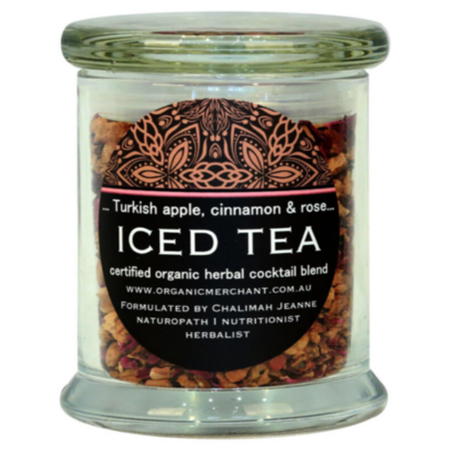Organic Merchant Certified Organic Turkish Delight Iced Tea (Glass Jar)