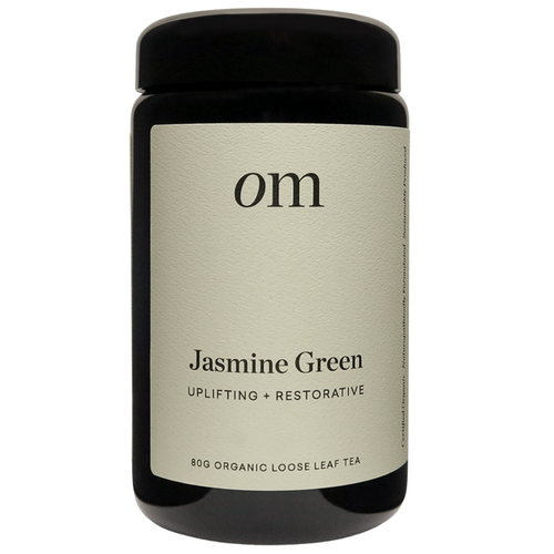 Organic Merchant Certified Organic Jasmine Green Tea (Glass Jar)