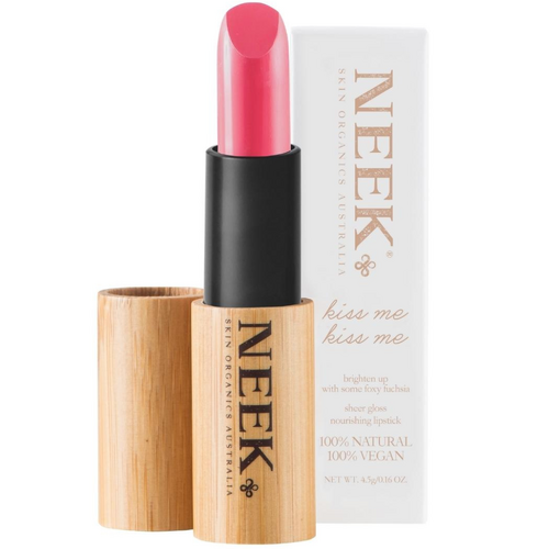 NEEK 100% Natural Vegan Lipstick Kiss Me Kiss Me - Tint/Gloss (Full Size)
