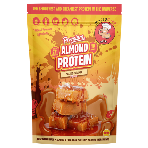 Macro Mike Premium Almond Protein Salted Caramel (400 g)