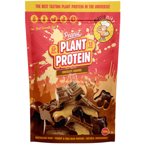 Macro Mike Peanut Plant Protein Chocolate Caramel (520 g)