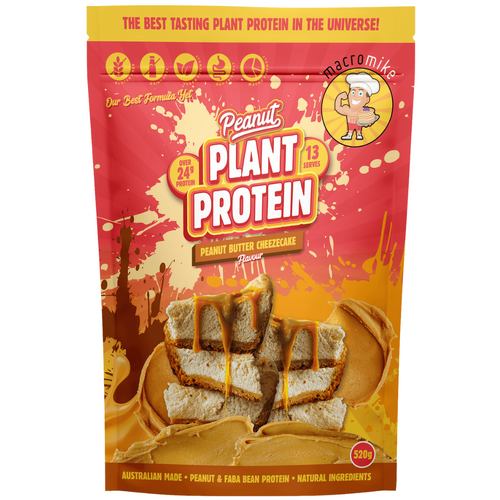 Macro Mike Peanut Plant Protein Peanut Butter Cheezecake (520 g)