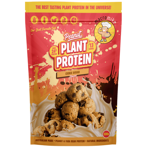 Macro Mike Peanut Plant Protein Cookie Dough (520 g)