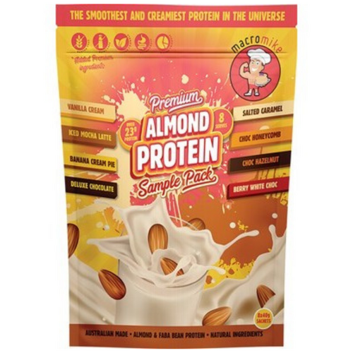 Premium Almond Protein Sample Pack (8 x 40 g)