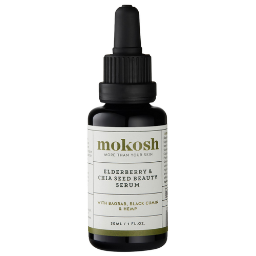 Mokosh Certified Organic Elderberry & Chia Seed Beauty Serum (30 ml)