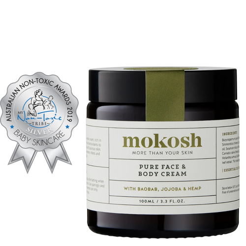 Mokosh Certified Organic Pure Face & Body Cream (100 ml)